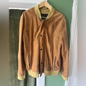 Limited Edition Barbour Suede Bomber Jacket Steve McQueen Collection XL